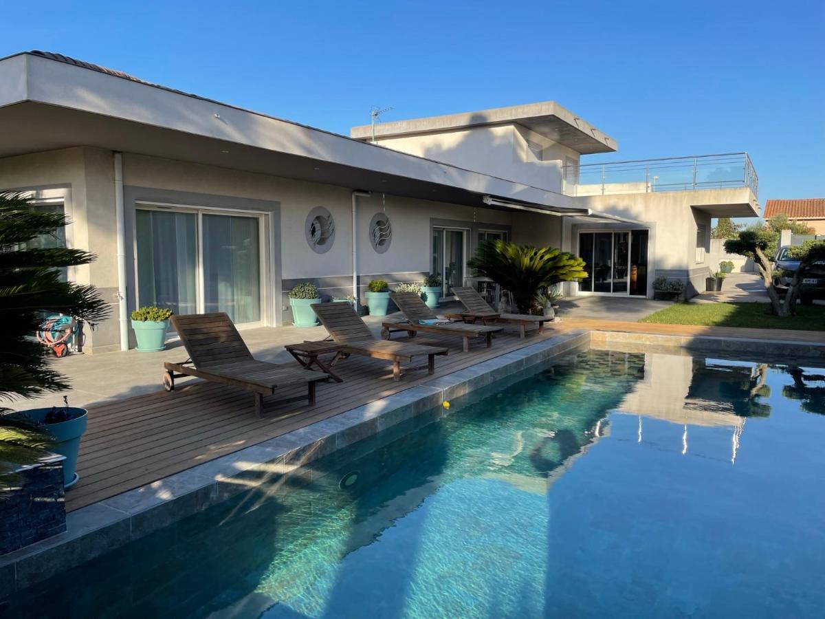 Chambre Luxe Dans Villa De Standing Avec Piscine, Acces Discret Et Independant, Terrasse Arboree Et Parking Prive La Valette-du-Var Ngoại thất bức ảnh